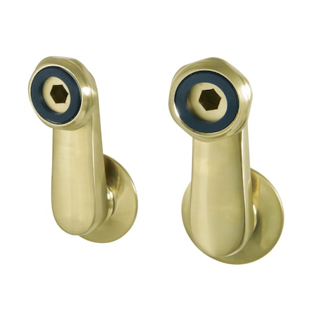Aqua Vintage Swivel Elbows for Tub Faucet, Brushed Brass AE3SE7